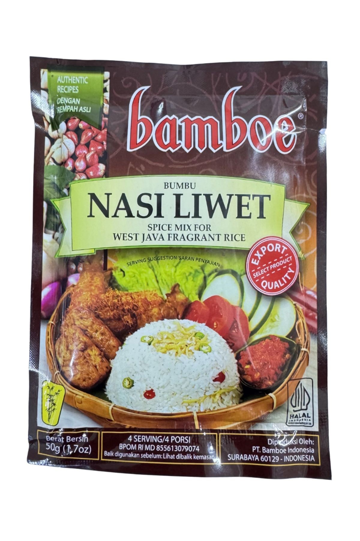 Nasi Liwet spice mix for west java fragrant rice 50g 1 paket
