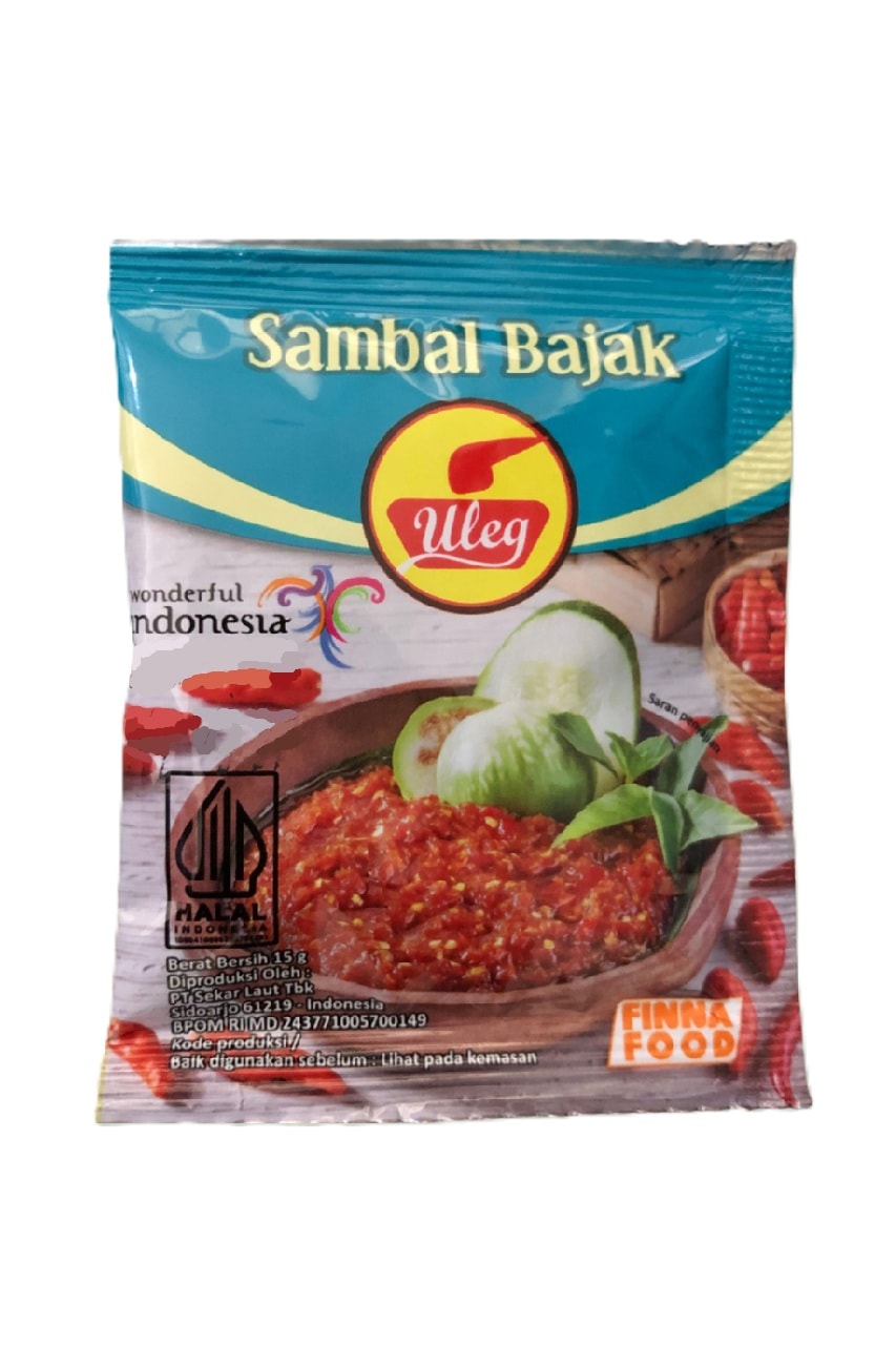 Uleg sambal bajak 15g 1 adet