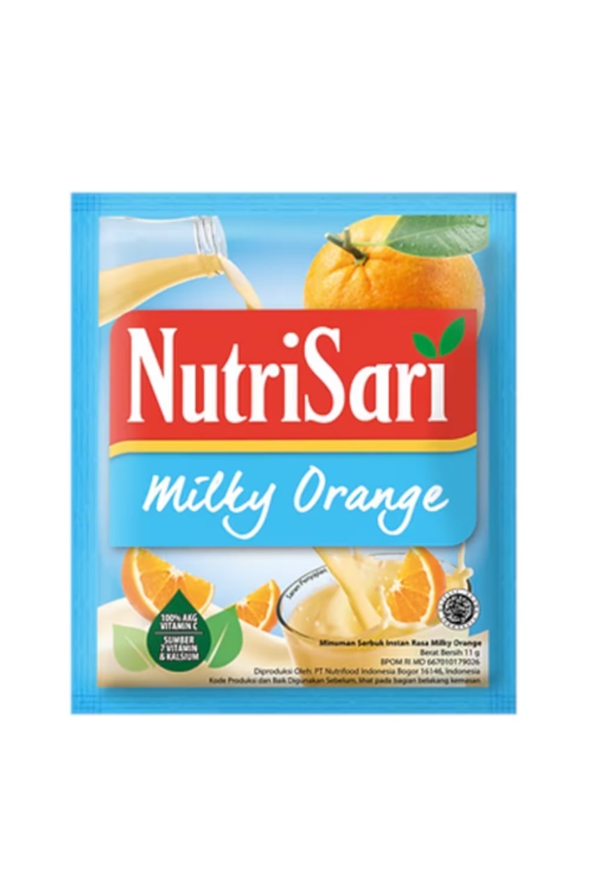 Nutri sari Milky Orange 11g  1 Adet