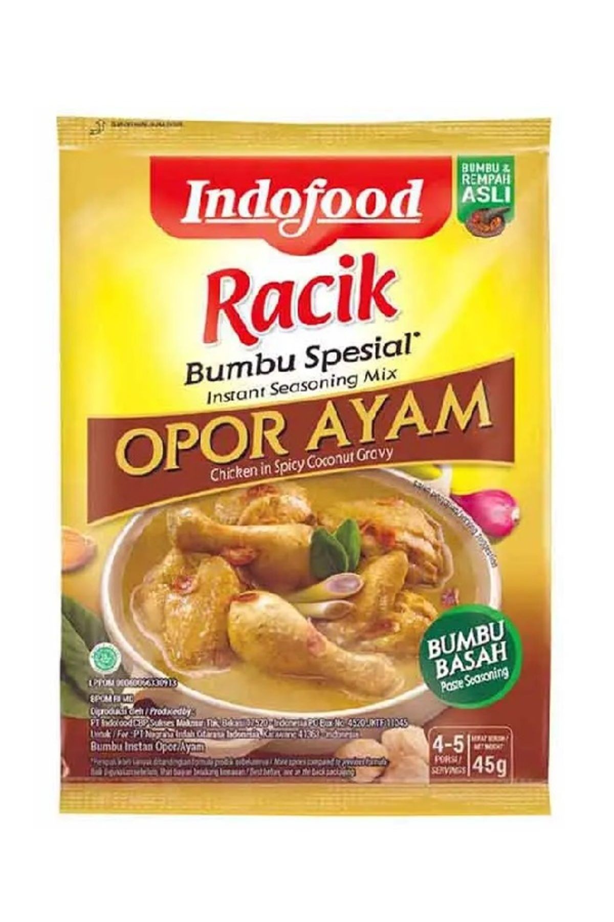 racik OPOR AYAM bumbu spesial instant seasoning mix 45g 1 paket