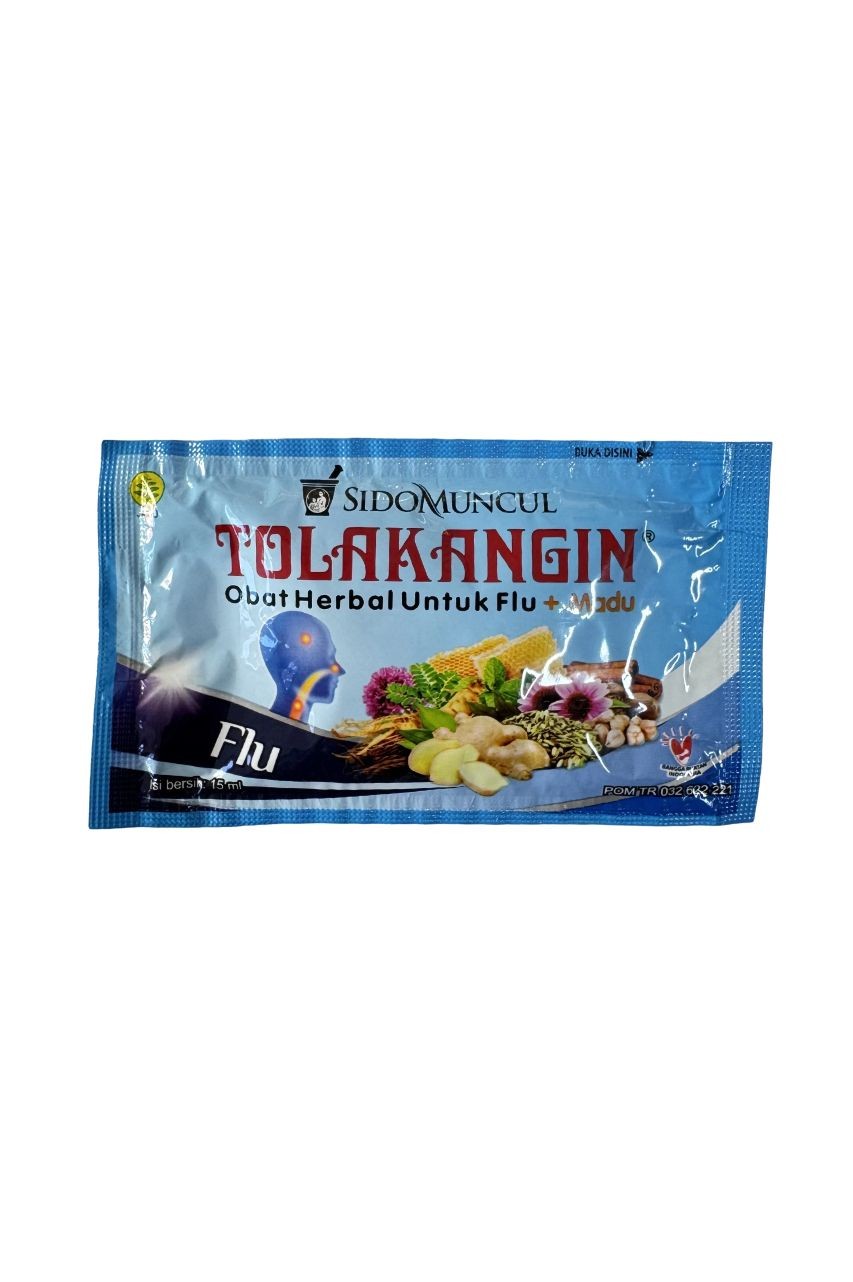 TOLAK ANGIN MADU , SIDO MUNCUL  obat herbal untuk FLU +  MUDU 15 ml 1 paket