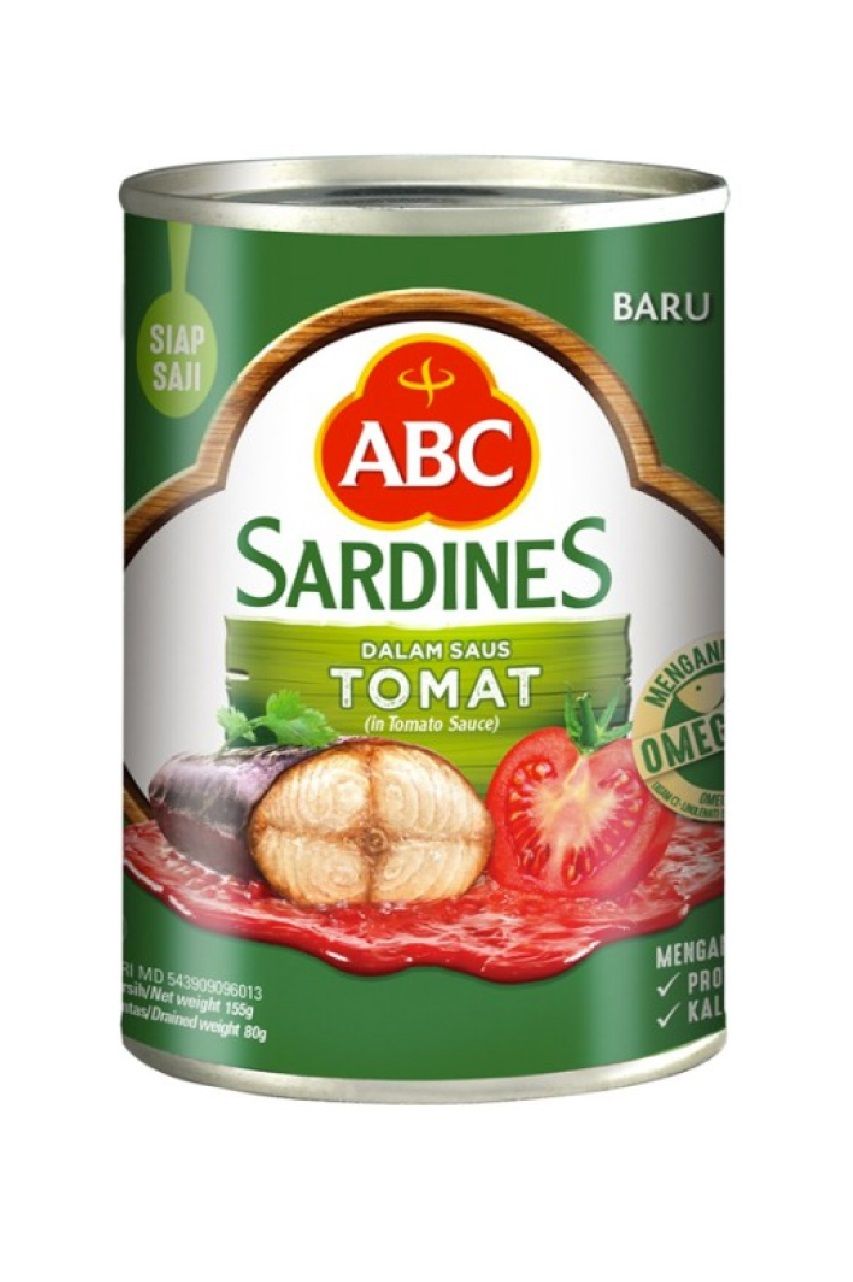 ABC Sardines in Tomato Sauce 155g – Domates Soslu Lezzetli Sardalye