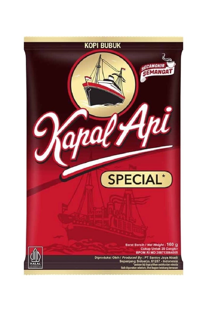 Kapal Api Special Mix Kopi Gula 150g 1 paket