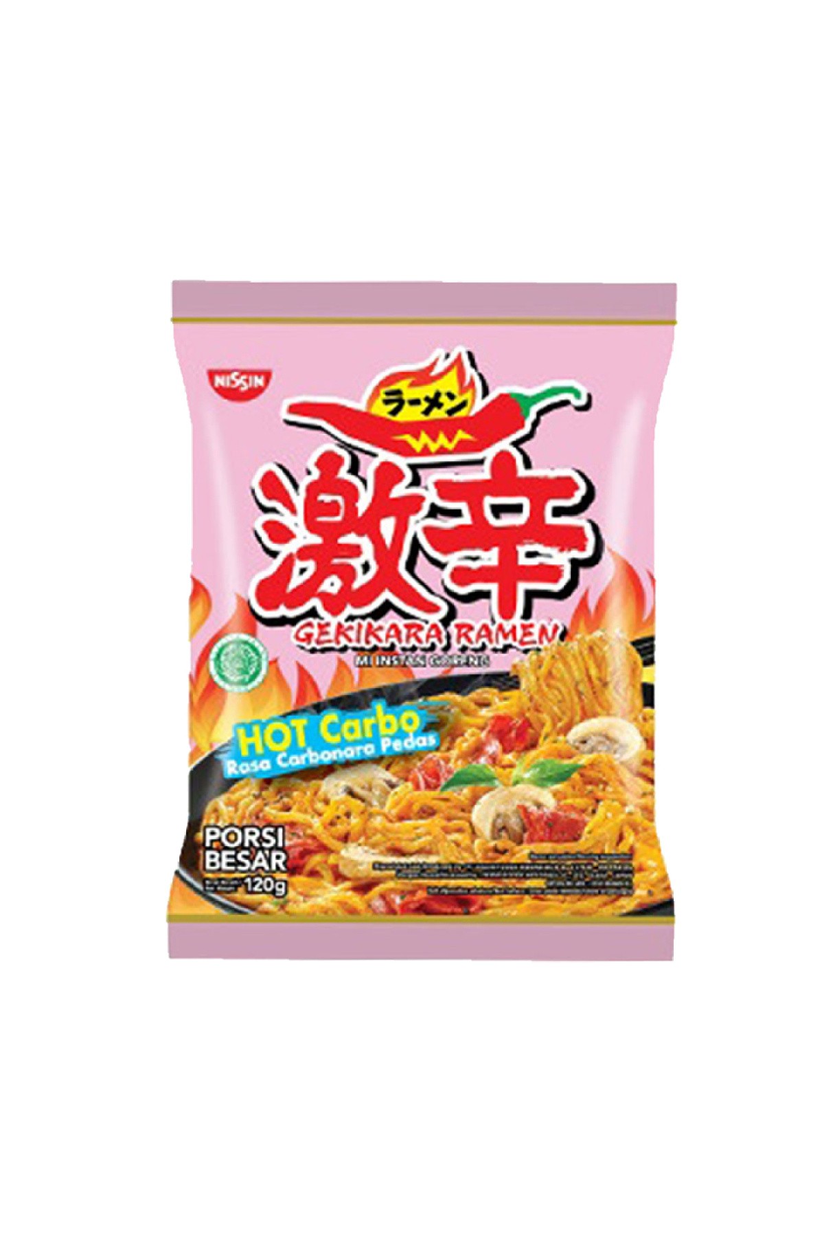 Gekikara Ramen mi instan goreng hot carbo 121gr 1 paket