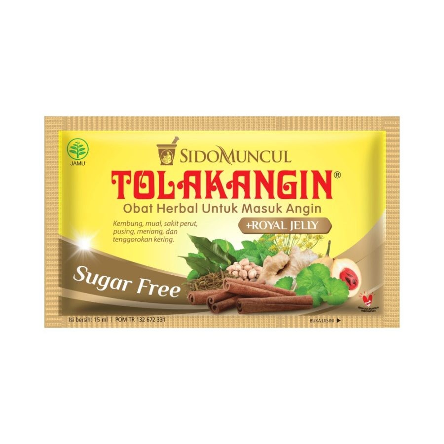 TOLAK ANGIN MADU , SIDO MUNCU SUGAR FREE 15 ml 1 paket