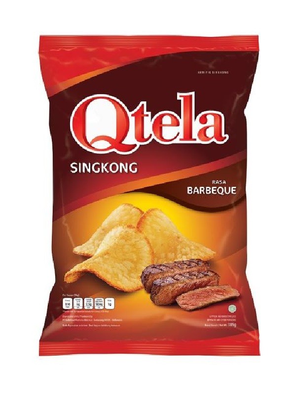 Qtela SINGKONG rasa BBQ Flavor