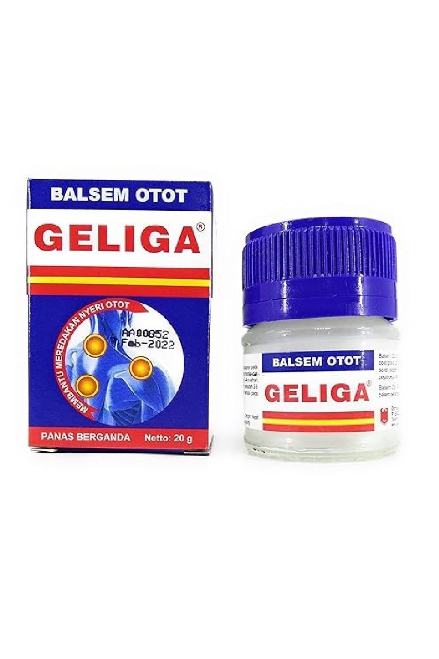 Geliga Balsem Otot 20g 1 Adet – Kas ağrısı için balsam krem