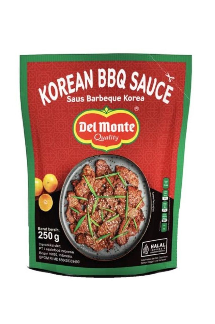 Del Monte Korean BBQ Sauce 250 g  Kore Barbekü Sosu 1 Paket