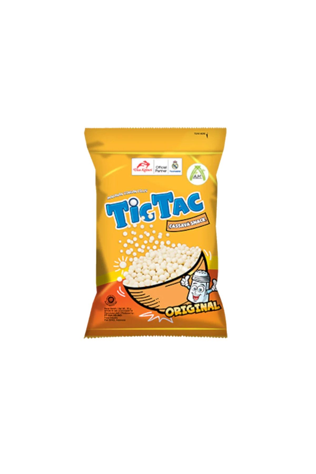 TİCTAC cassava snack original 80g 1 paket