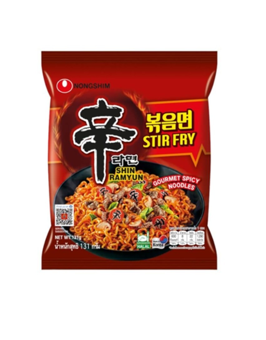 Nongshim Shin Ramyun Stir Fry Noodle 131gr 1 paket