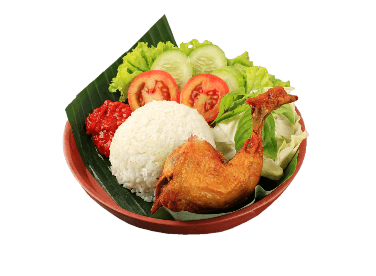 Ayam Goreng (Endonezya Usulü Kızarmış Tavuk)