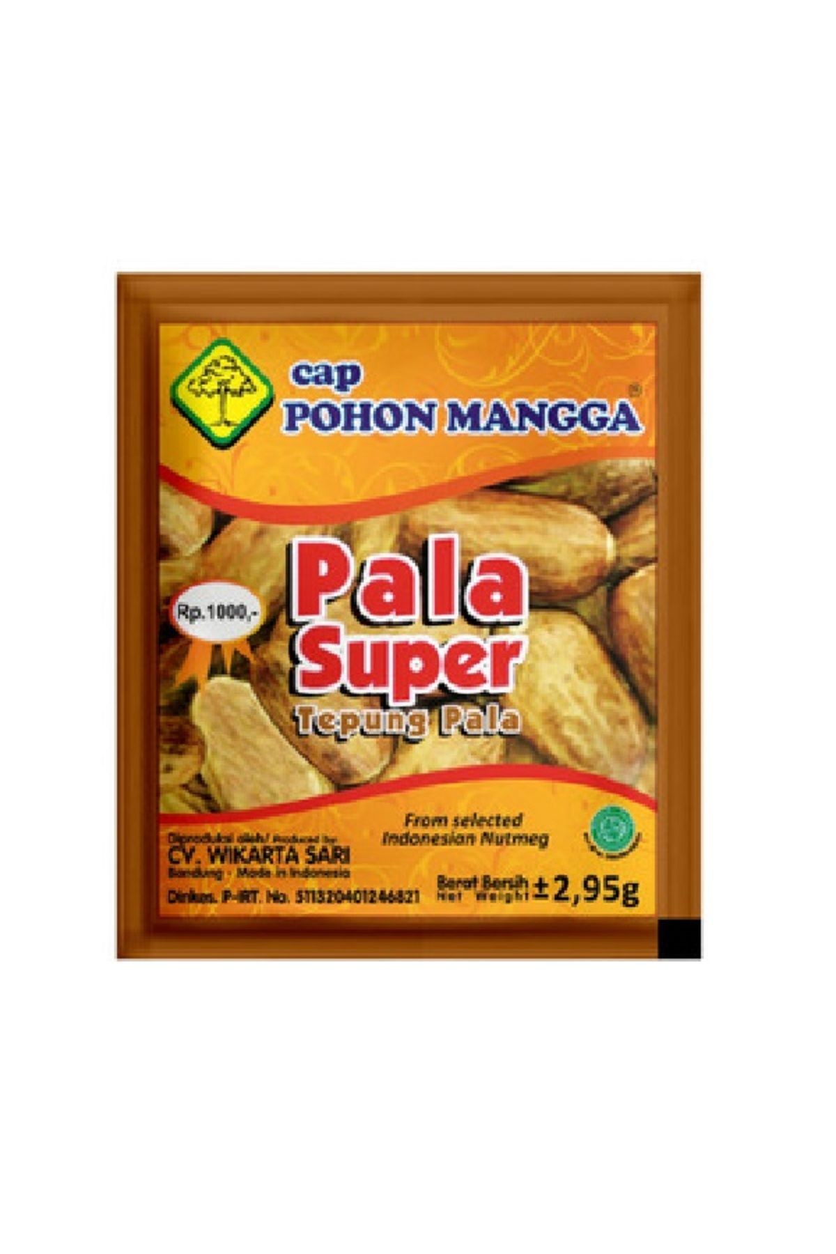 Bubuk Pala Super Tepung Pala 2,95 gr 1 Paket