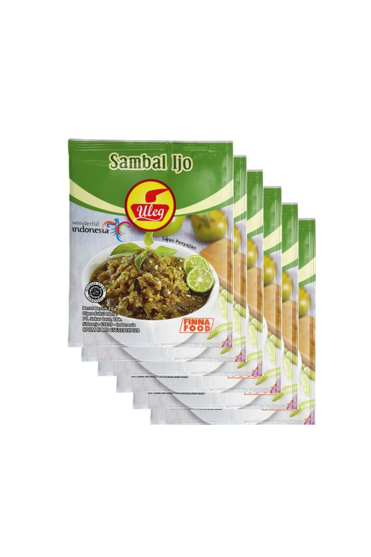 sambal Ijo 18g 6 paket