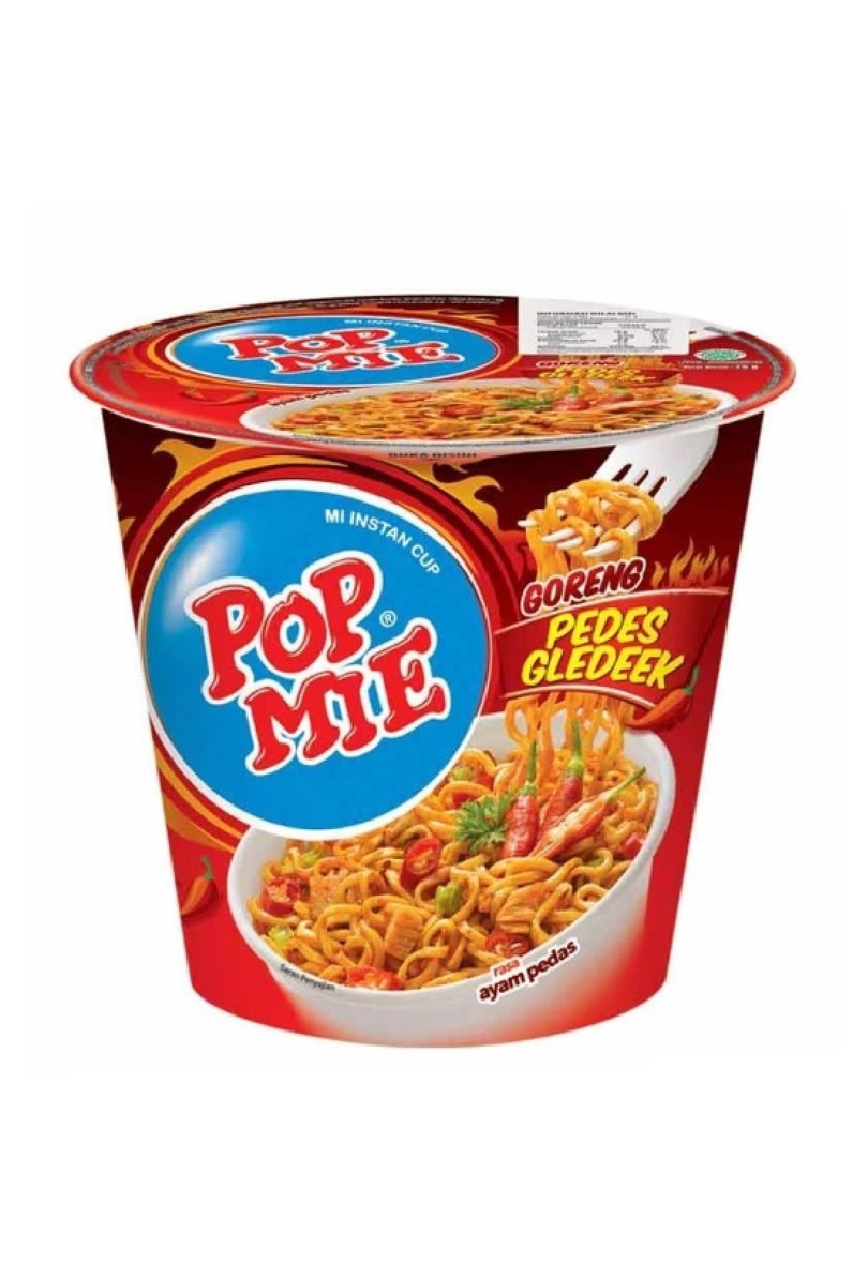 Pop Mie Pedes Gleder goreng 1 paket