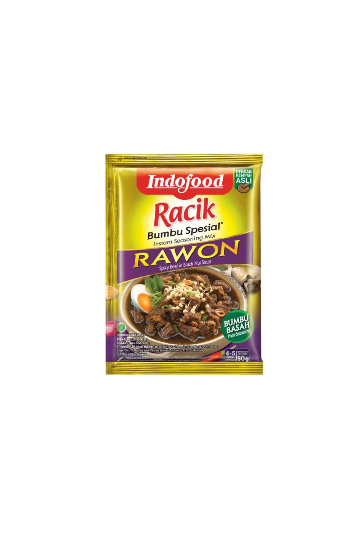 racik RAWON bumbu spesial instant seasoning mix, 50g 1 paket