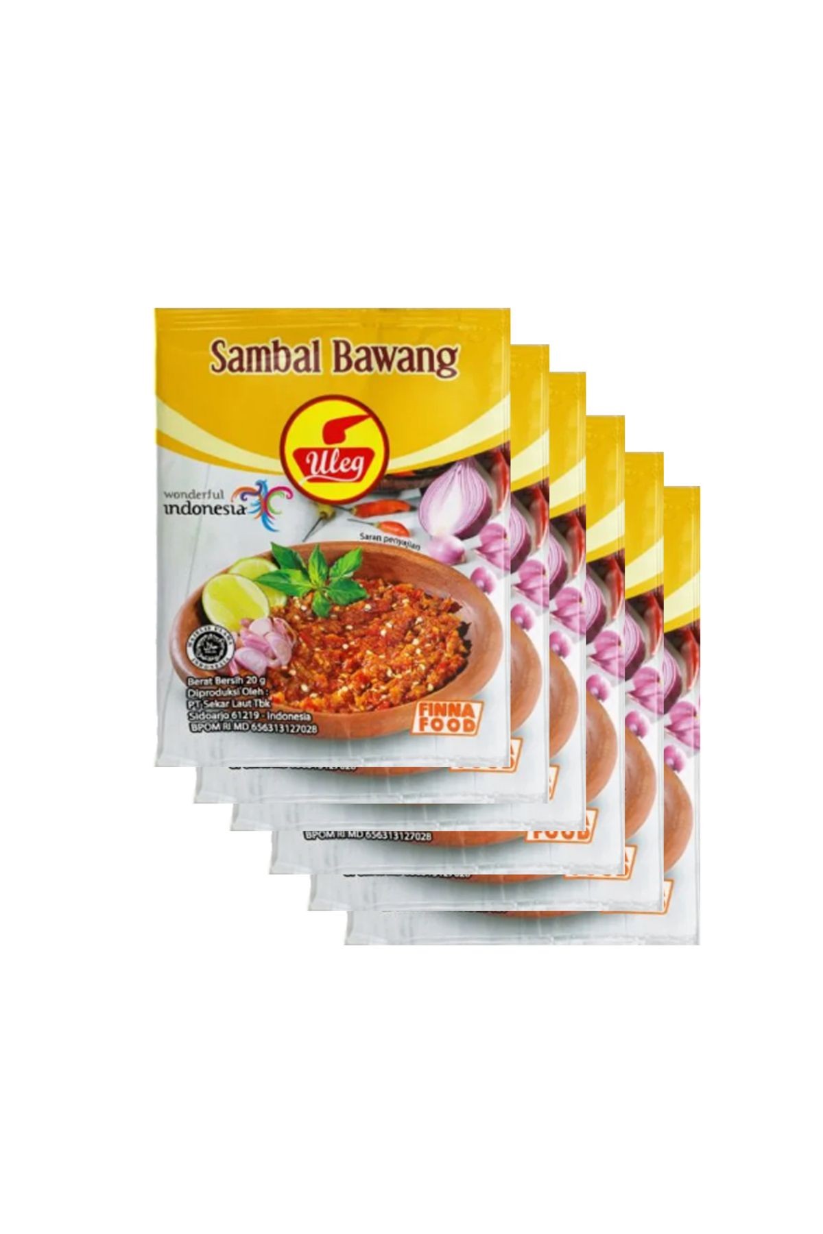 sambal bawang 18g 6 paket