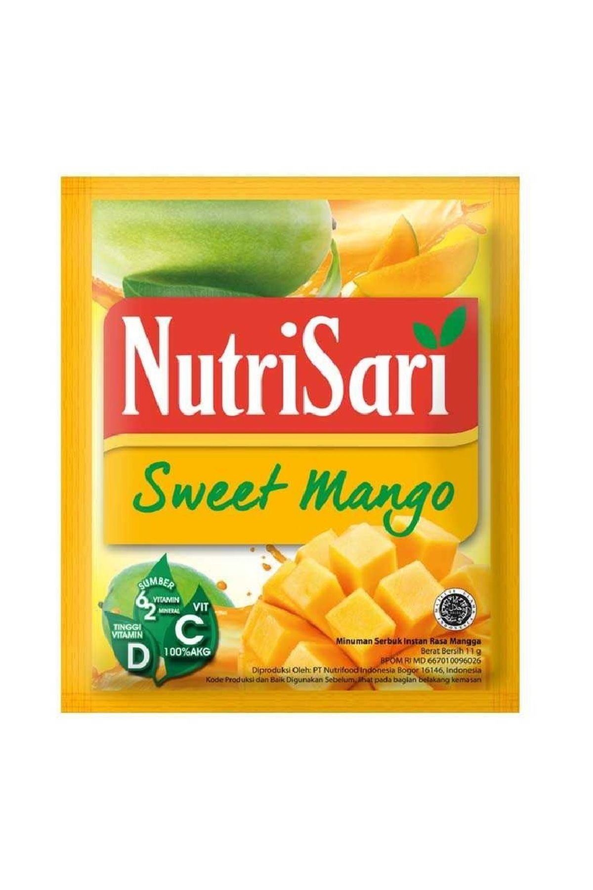 Nutri sari Sweet Mango 11g 1 paket