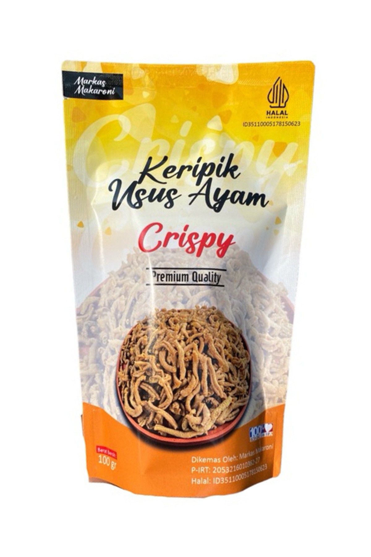 Markas Makaroni Premium Keripik Usus Basreng Makaroni 1 Paket