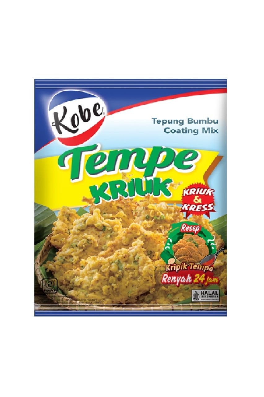 Kobe Tempe Kruk 200g – Çıtır Tempeh Cipsi Kaplama
