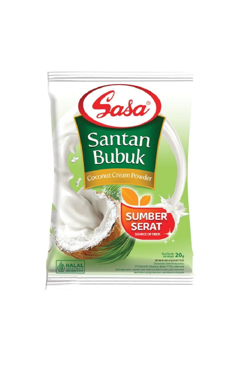 Sasa Santan Bubuk 20g 1 Adet – Toz hindistan cevizi sütü