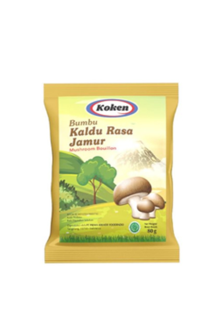 KOKEN Bumbu Kaldu Rasa Jamur-Mushroom Bouillon - 80 gr  1 Adet