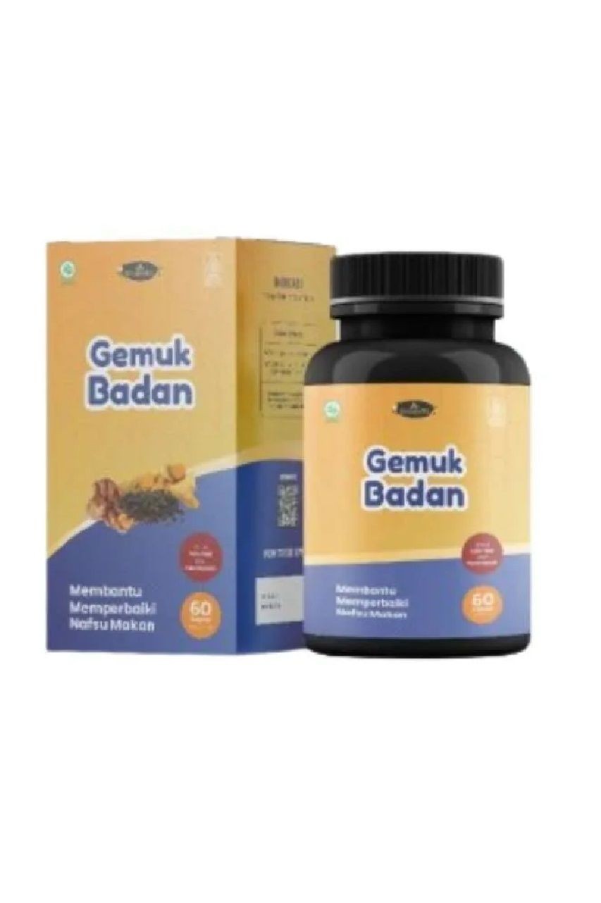 Gemuk Badan Membanu Memperbaiki Nafsu Makan 60 Kapsul 500mg
