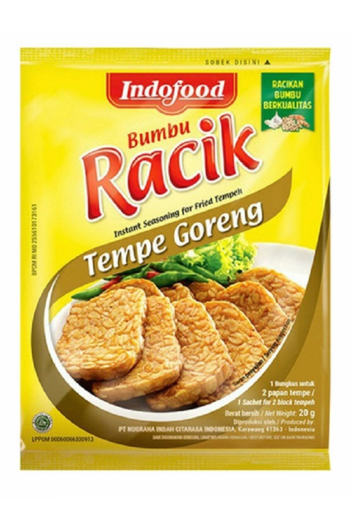 Racik Bumbu Tempe Goreng 20gr