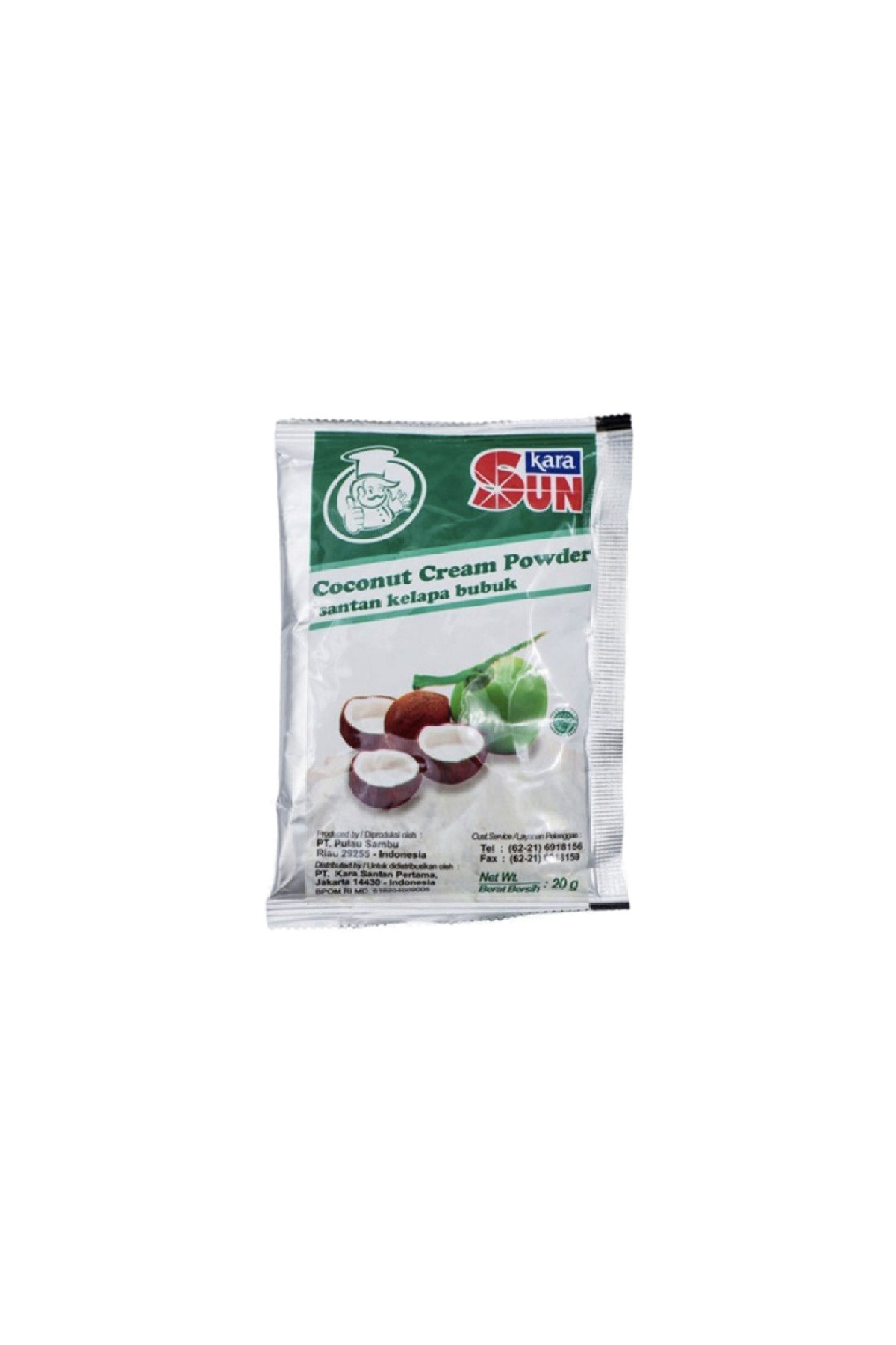 Sun kara coconut cream powder bubuk santan kelapa