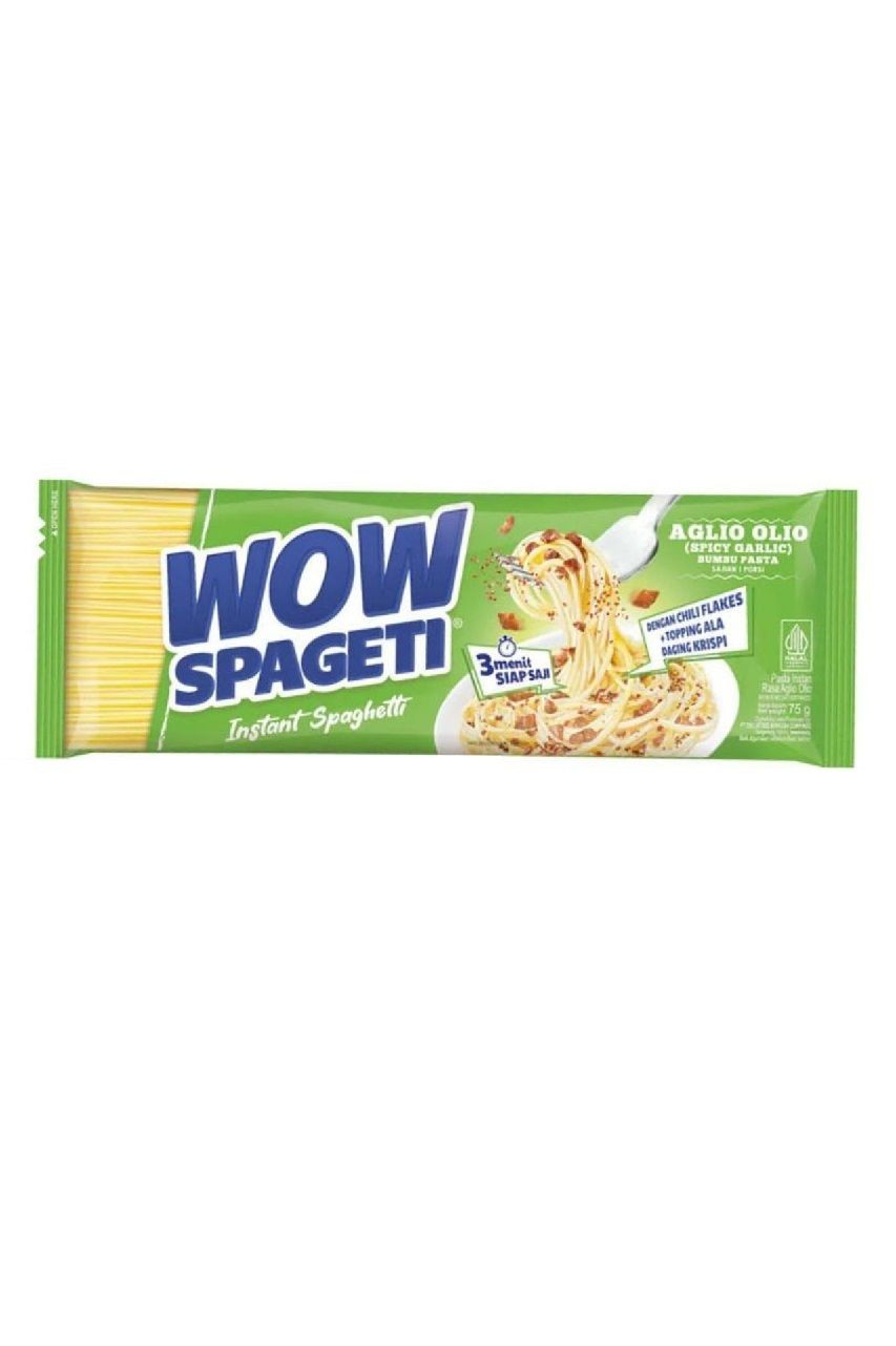 WOW Spageti Aglio Olio Spicy Garlic 84g Hazır Spagetti 1 paket