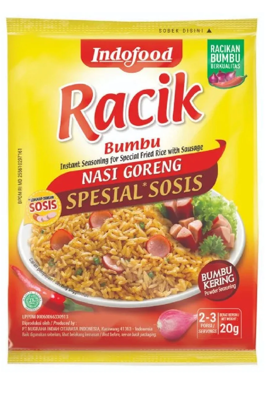 Indofood Bumbu Nasi goreng spesial sosis 20g 1 Adet