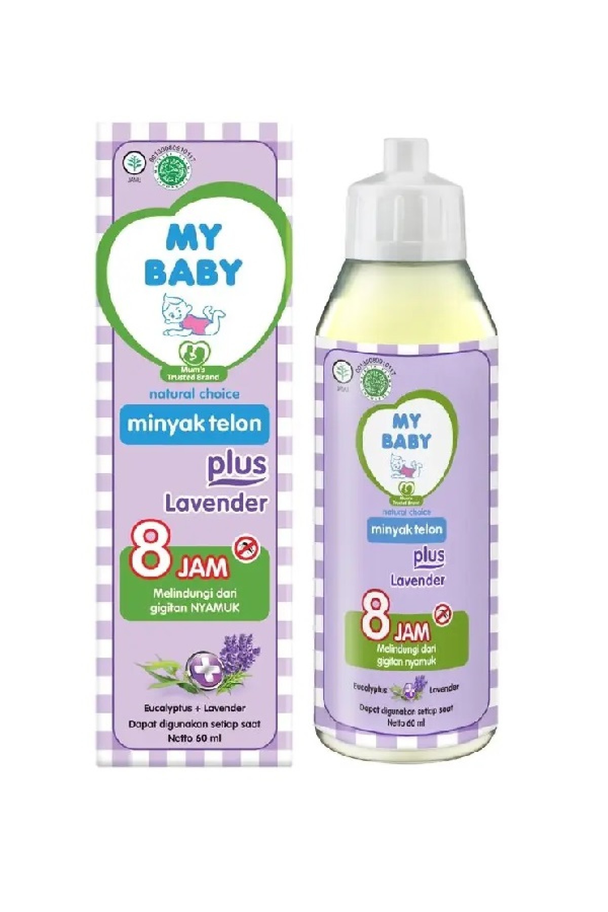 Minyak telon my baby lavender 60 ml