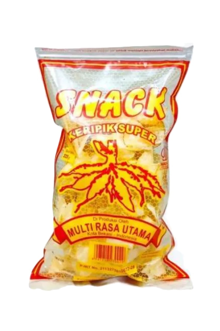 SNACK Keripik Super - multi rasa utama- 100 gr