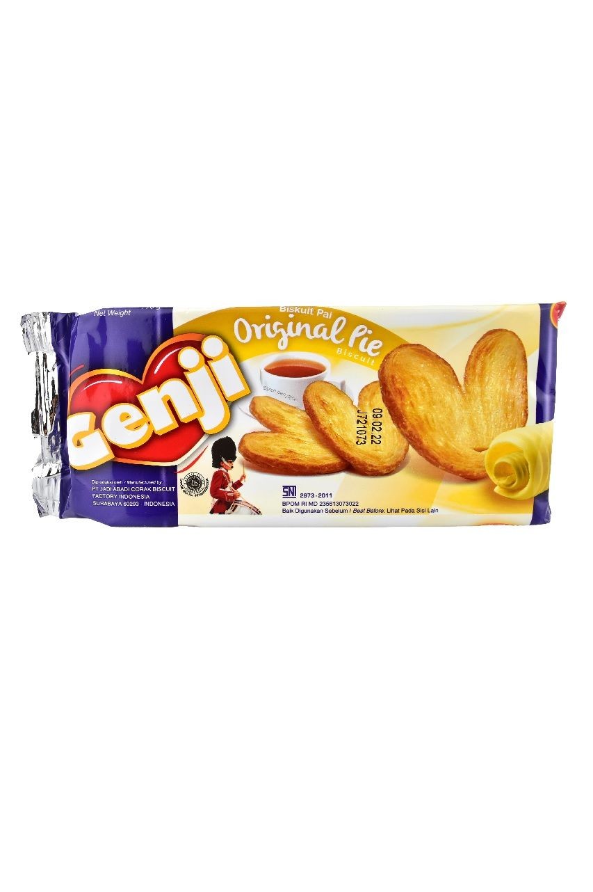 Genji Vanilla Orjinal Pie 1 Adet – Vanilyalı gevrek bisküvi