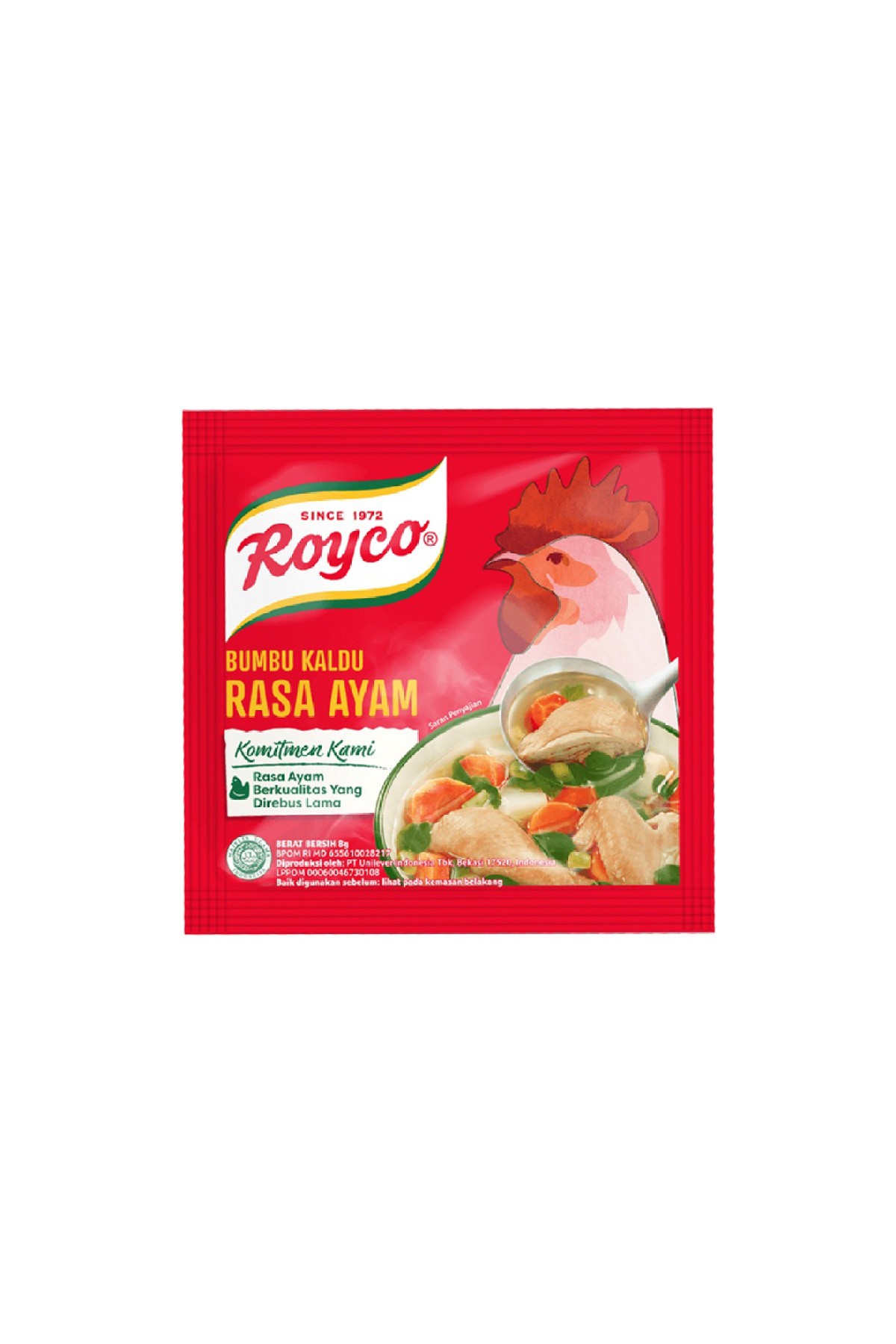 Royco Bumbu Kaldu Rasa Ayam 8g 1 paket