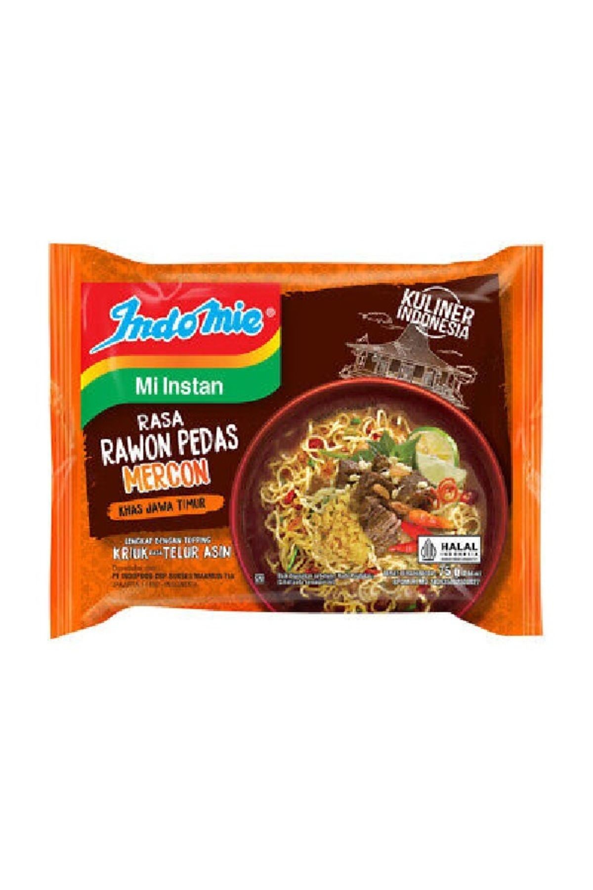 Indomie noodles mi mercon 80gr 1 paket