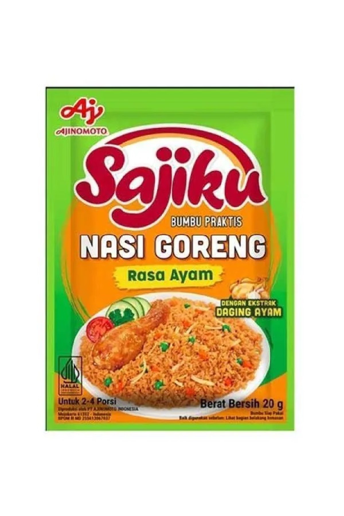 Sajiku praktis nasi goreng Rasa Ayam 20g