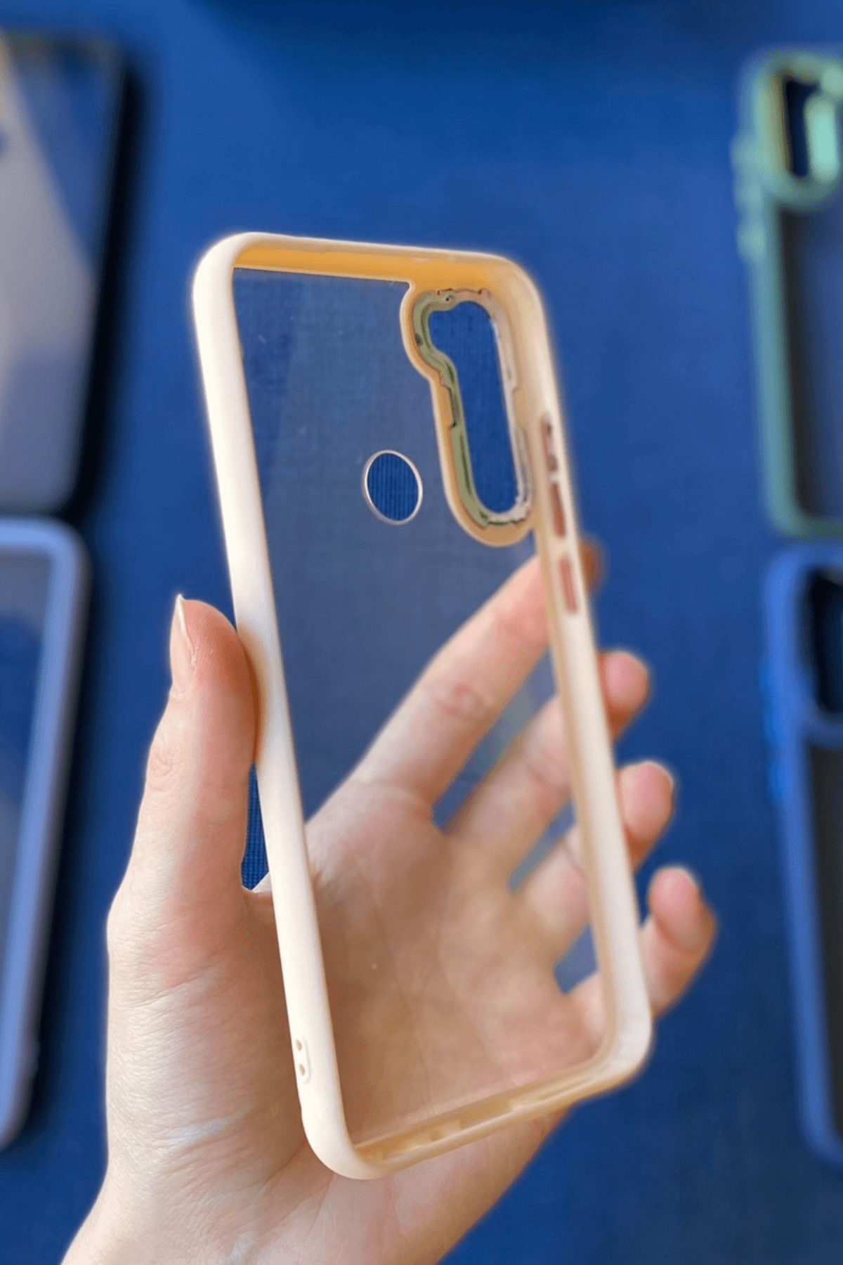 Redmi Note 8 Uyumlu Nikelaj Kılıf Pembe