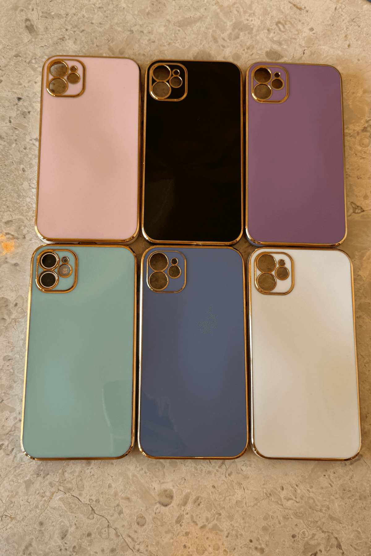 iPhone 11 Uyumlu Renkli Elegance Kılıf Turkuaz