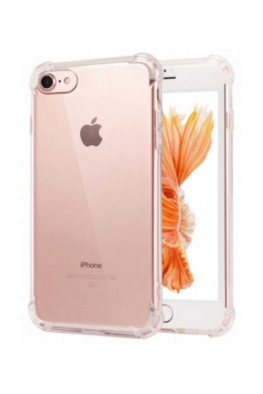 iPhone 7 / 8 Uyumlu Köşe Korumalı Airbag Şeffaf Kılıf