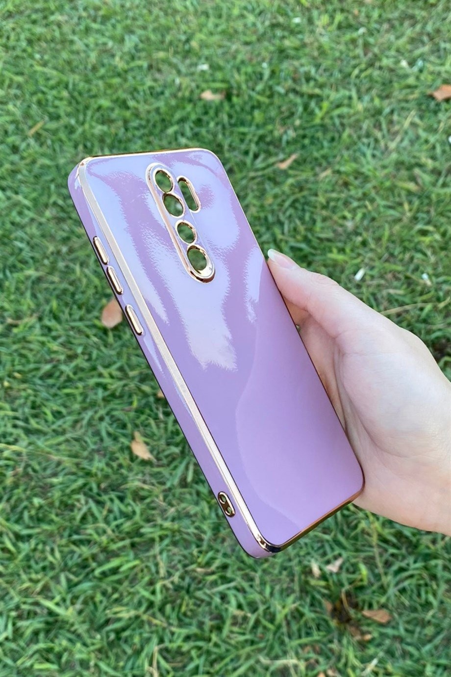 Redmi Note 8 Pro Uyumlu Renkli Elegance Silikon Kılıf Gülkurusu