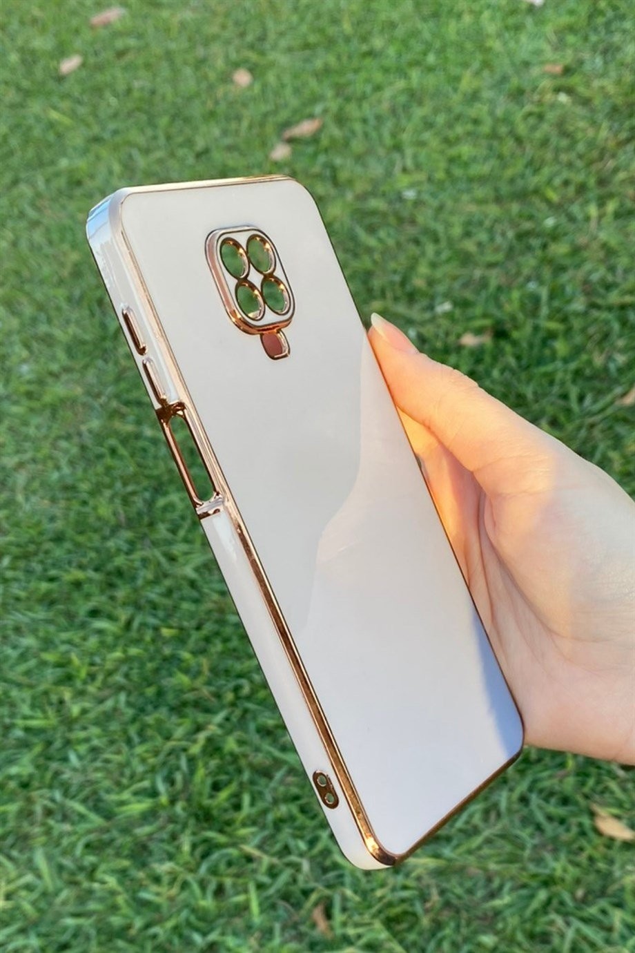 Redmi Note 9 Pro / 9s Uyumlu Renkli Elegance Silikon Kılıf Lavanta