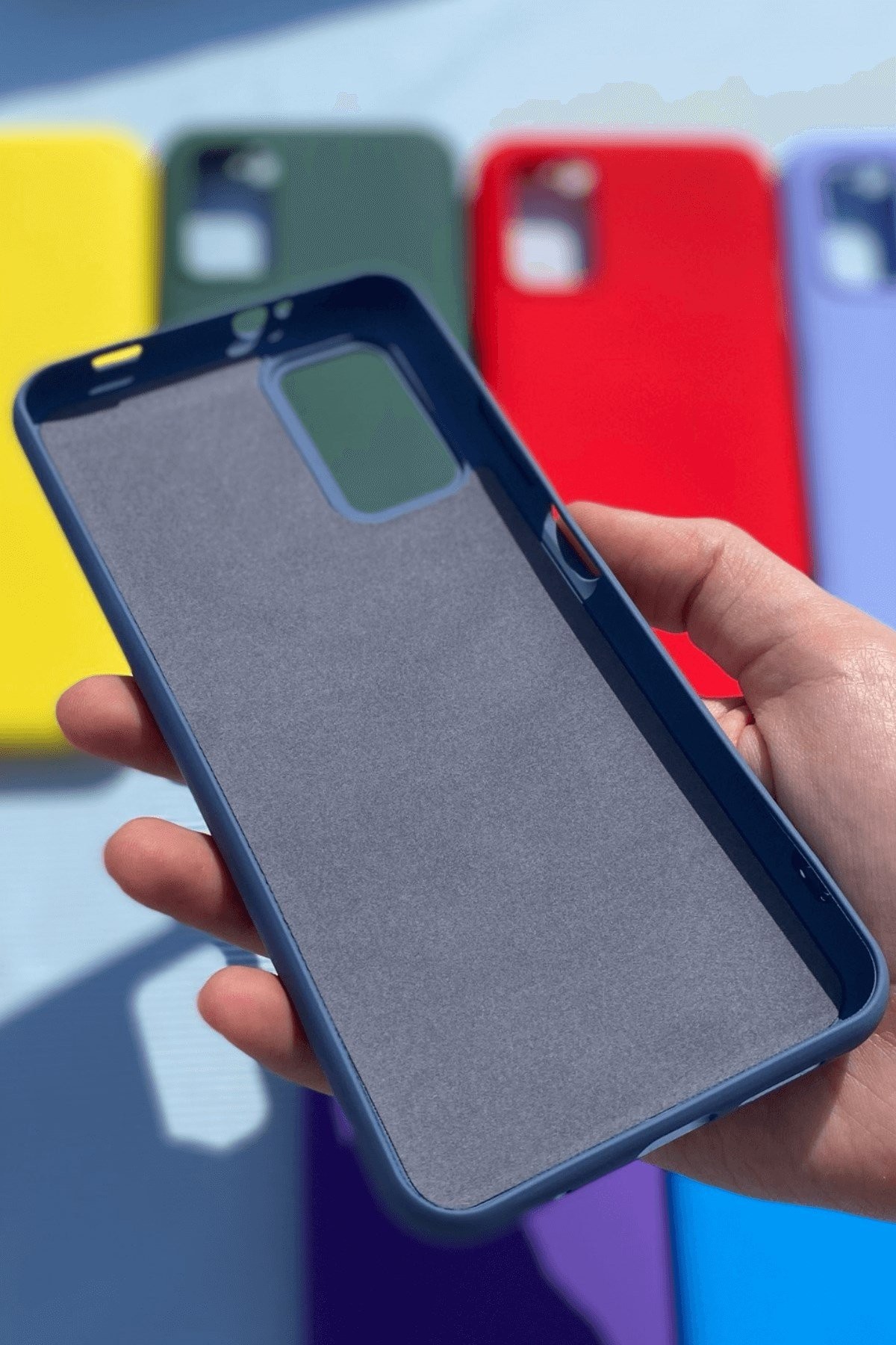 Xiaomi Redmi 9T Silikon Lansman Kılıf Lavanta