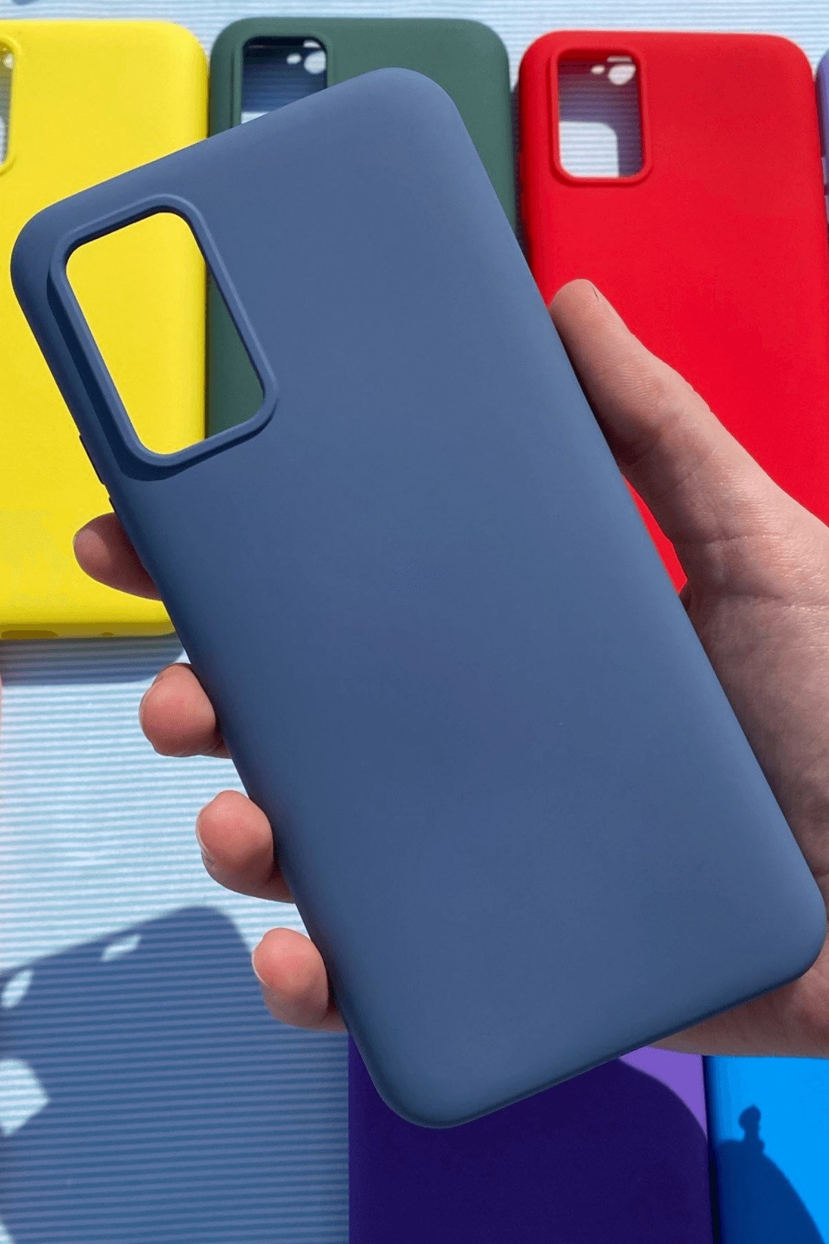 Xiaomi Redmi 9T Silikon Lansman Kılıf Lavanta