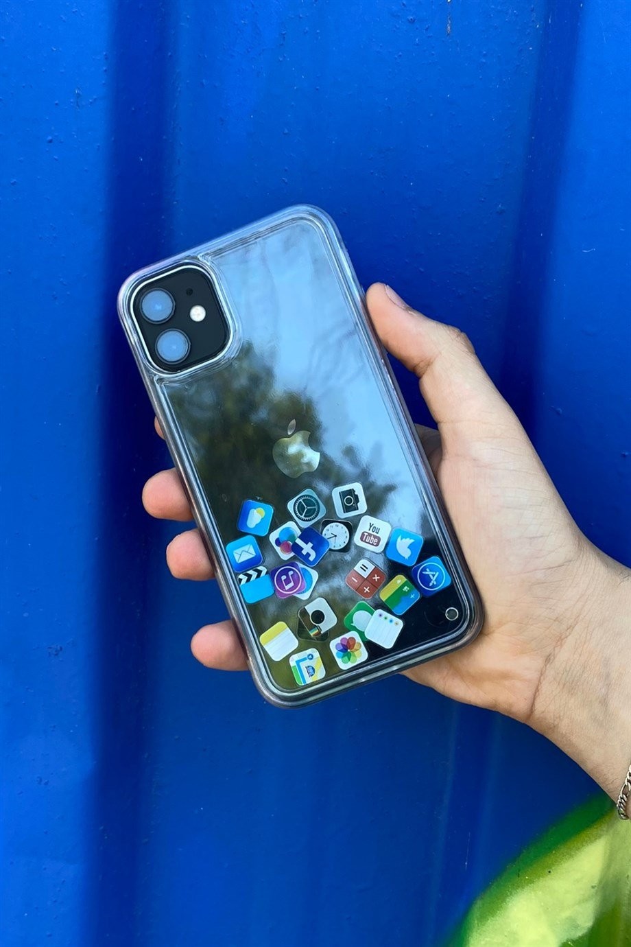 iPhone 11 Uyumlu Sosyal Medya Temalı Sulu Kılıf