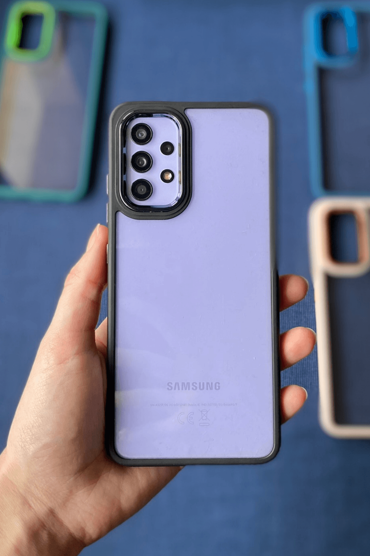 Galaxy A53 Uyumlu Nikelaj Kılıf Siyah