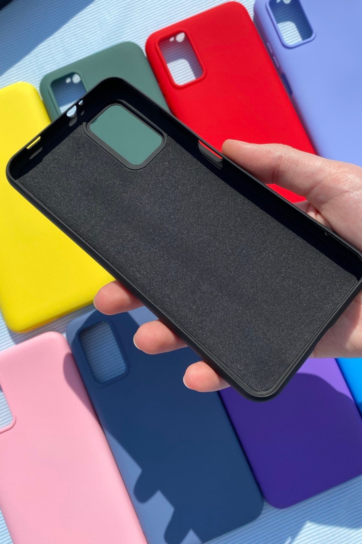 Xiaomi Redmi 9T Silikon Lansman Kılıf Siyah