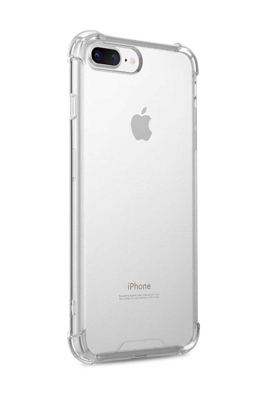 iPhone 7 Plus / 8 Plus Uyumlu Köşe Korumalı Airbag Şeffaf Kılıf