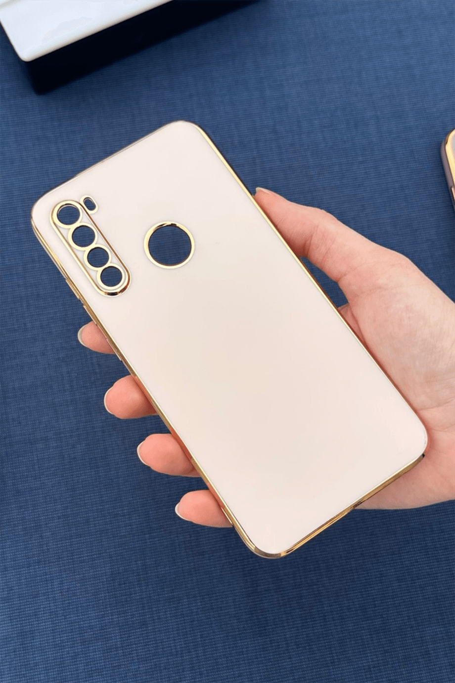 Redmi Note 8 Uyumlu Renkli Elegance Silikon Kılıf Pembe