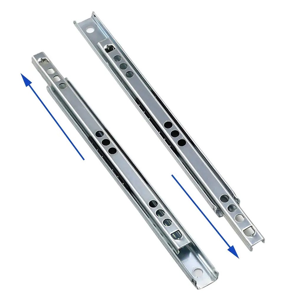 17 x 278 mm Verka Tek Açılım Teleskopik Bilyalı Ray