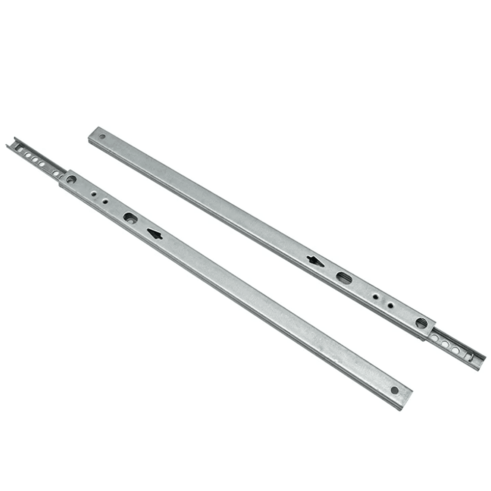 17 x 342 mm Tek Açılım Teleskopik Bilyalı Ray